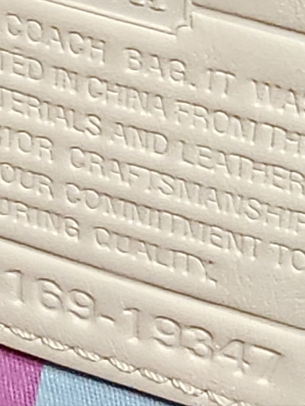 Coach Hamptons Weekend Straw Applique Tote Bag #19347 - Picture 14 of 16